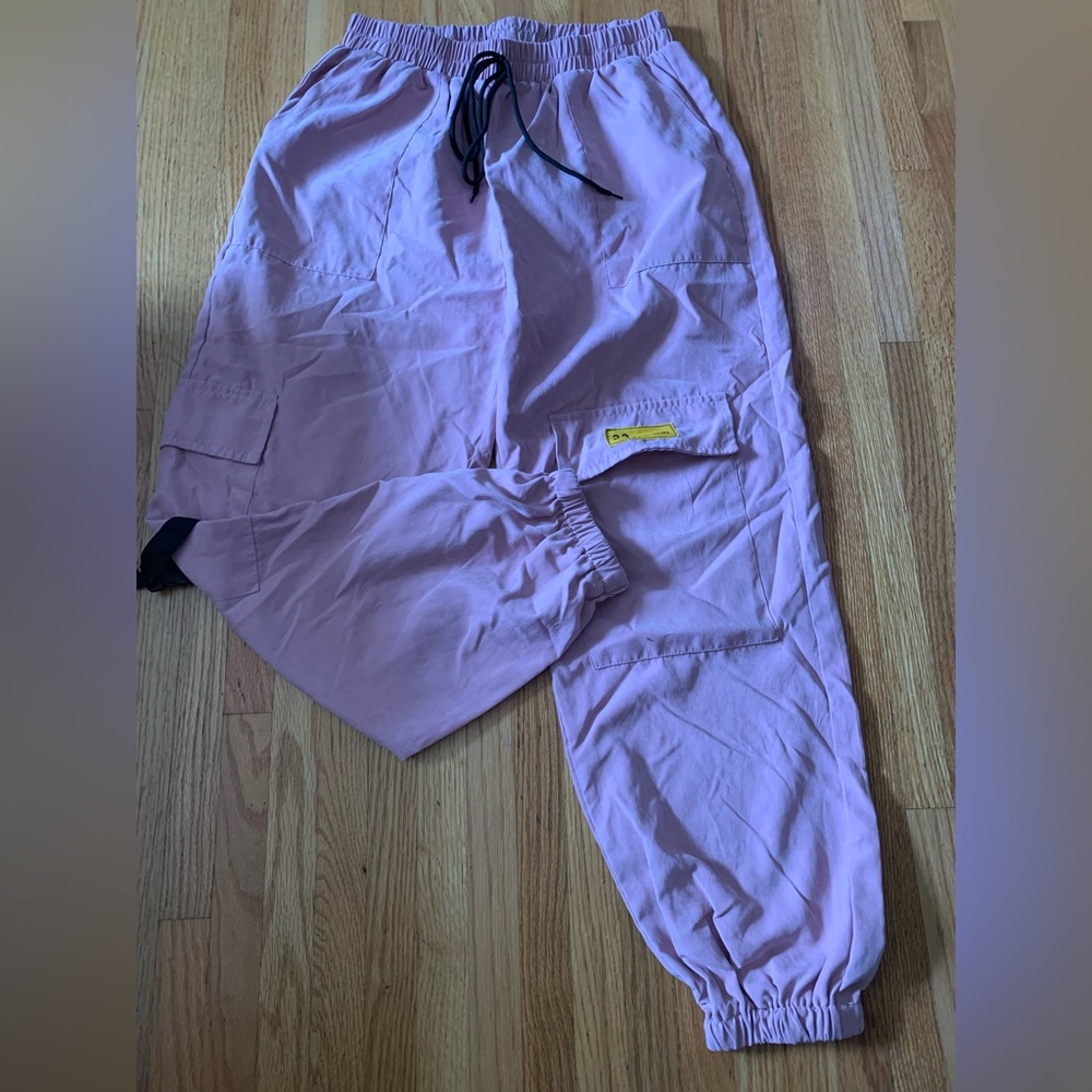 Women’s SHEIN comfy cute pink cargo pants